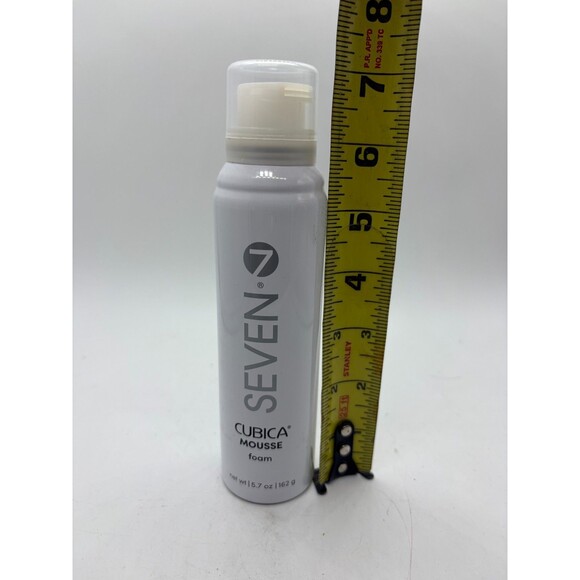 SEVEN CUBICA Mousse Foam 5.7 oz Volumizing Hair Styling Product Professional - Picture 2 of 3